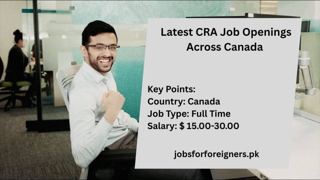 Latest CRA Job Openings Across Canada